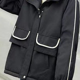 Casual Hooded Utility Padded Jacket - liwisi