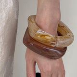 Minimalist fashion acrylic bracelet