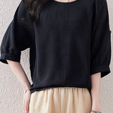 Solid color ruffle edge shirt
