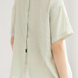 Lightweight breathable short sleeve shirt - liwisi