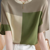 Stylish Color-blocked T-shirt