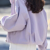 Casual Short Hooded Trench Coat
