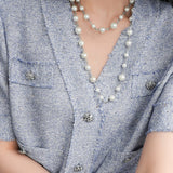 French-style short sleeve jacket - liwisi