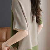 Stylish Color-blocked T-shirt