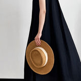 Solid color tie waist tank dress