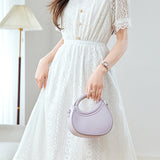V-neck lace trim dress