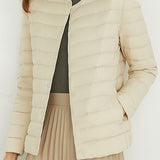 Lightweight Long Sleeve Duck Down Jacket