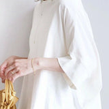 Comfortable batwing sleeve T-shirt