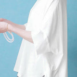 Comfortable batwing sleeve T-shirt