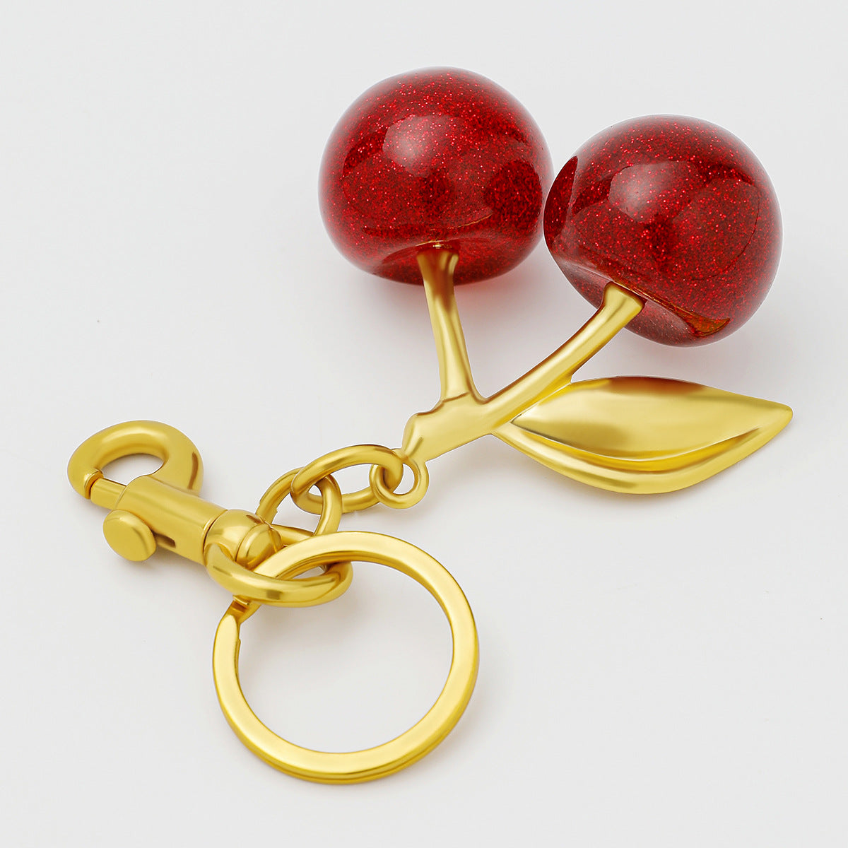 Cherry fruit bag charm - liwisi