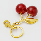Cherry fruit bag charm - liwisi