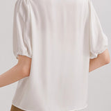 Minimalist asymmetric design shirt - liwisi