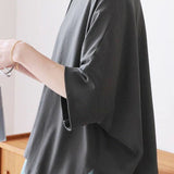 Comfortable batwing sleeve T-shirt