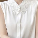 Polo collar sleeveless shirt - liwisi