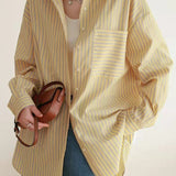 Casual stylish striped shirt