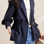 Fashionable Casual Asymmetric Coat - liwisi