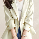 Fashionable Casual Asymmetric Coat - liwisi