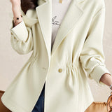 Fashionable Casual Asymmetric Coat - liwisi