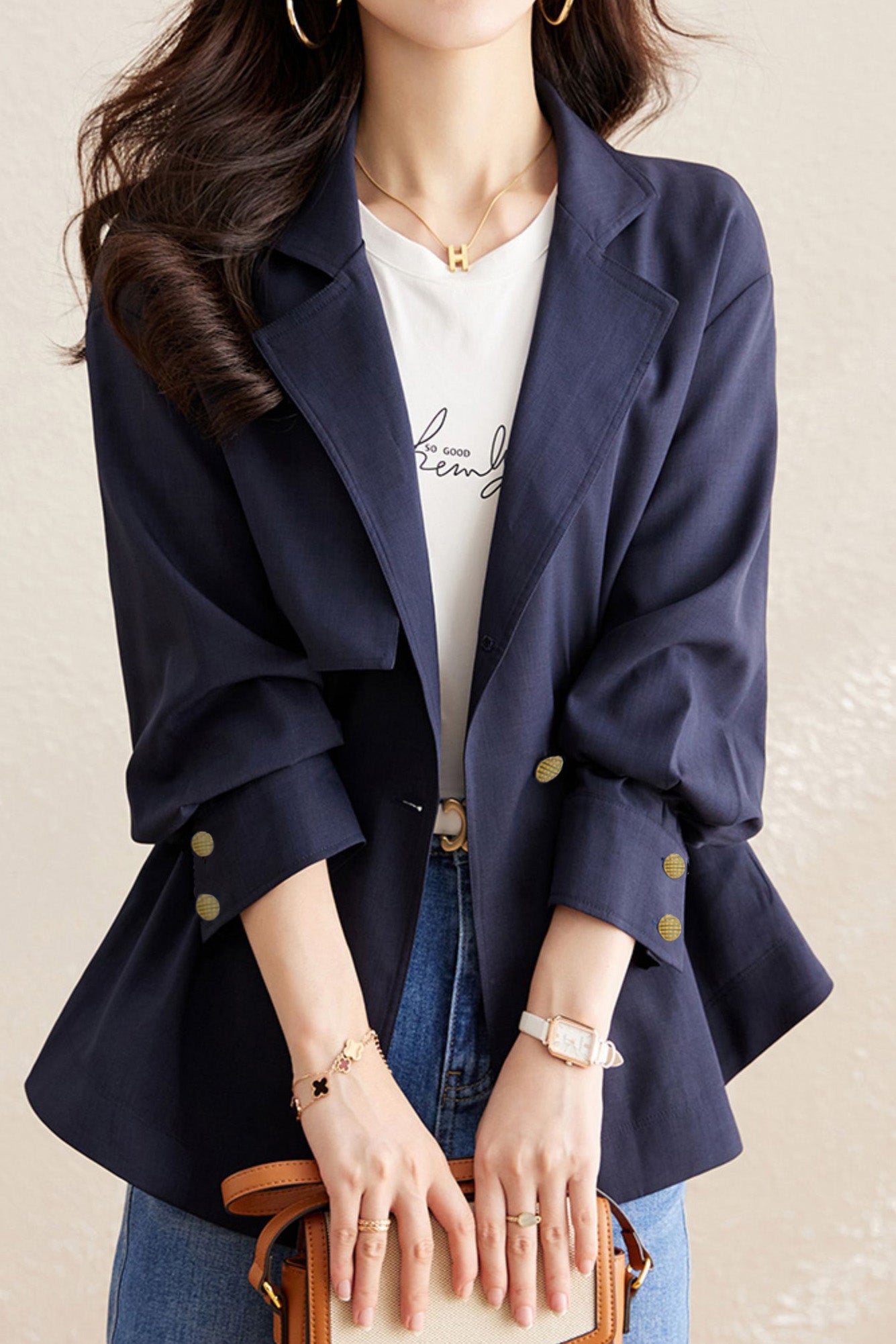 Fashionable Casual Asymmetric Coat - liwisi