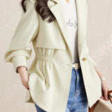Fashionable Casual Asymmetric Coat - liwisi
