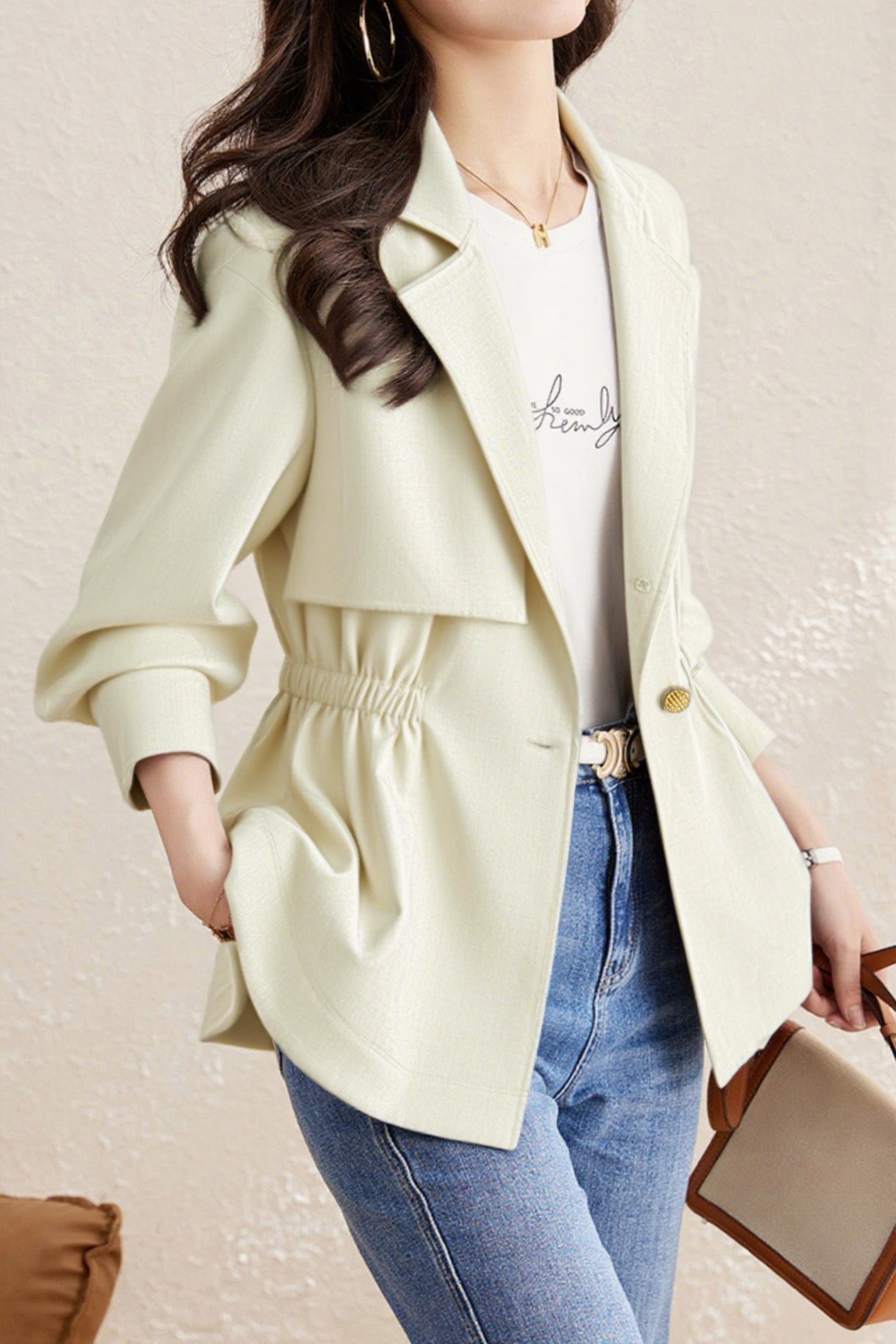 Fashionable Casual Asymmetric Coat - liwisi