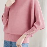 Casual Fashion Batwing-Sleeve Knit Top