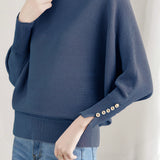 Casual Fashion Batwing-Sleeve Knit Top