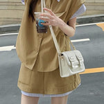 Casual Striped Patchwork Set - liwisi