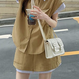 Casual Striped Patchwork Set - liwisi
