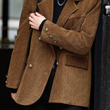 Commuting Casual Loose Double-Breasted Blazer