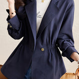 Fashionable Casual Asymmetric Coat - liwisi