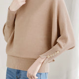 Casual Fashion Batwing-Sleeve Knit Top