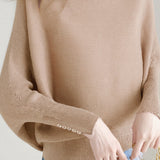 Casual Fashion Batwing-Sleeve Knit Top