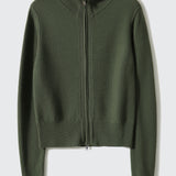 Tall Collar Classic Knit Blouson - 3 Colors Available