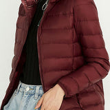 Warm Hooded Duck Down Jacket