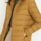 Warm Hooded Duck Down Jacket