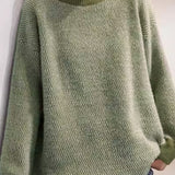 Warm Turtleneck Patchwork Sweater