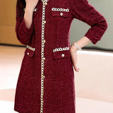 Elegant Temperament Mid-Length Dress