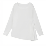Stylish Knit Vest & White Shirt Layered Two-Piece Set - liwisi