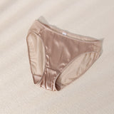 Silk Solid Color Lingerie Set