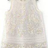 Elegant Embroidered Sleeveless Vest - liwisi