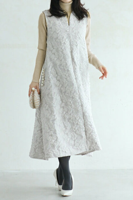 タートルネックシンプルニットトップス　3色入 - liwisi
