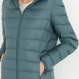 Warm Hooded Duck Down Jacket