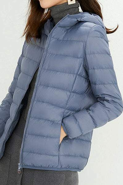 Warm Hooded Duck Down Jacket - liwisi