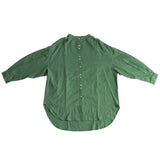 Stand Collar Drop Shoulder Linen Tunic - 6 Colors Available