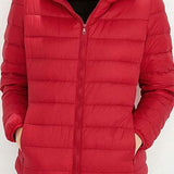 Warm Hooded Duck Down Jacket