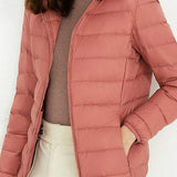 Warm Hooded Duck Down Jacket