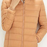 Warm Hooded Duck Down Jacket
