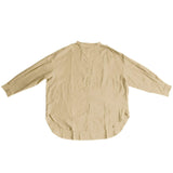 Stand Collar Drop Shoulder Linen Tunic - 6 Colors Available
