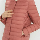Lightweight Long Sleeve Duck Down Jacket